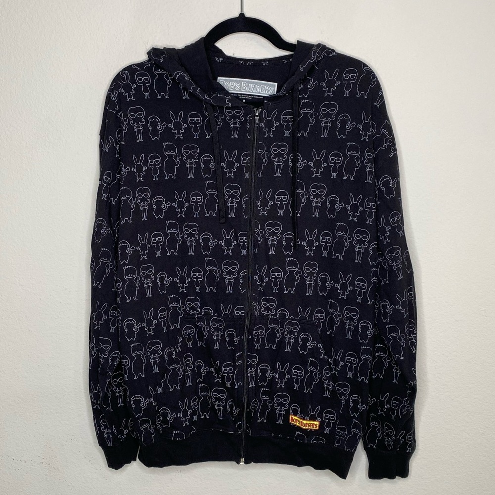 Bob’s Burgers Black Hoodie Size Large
